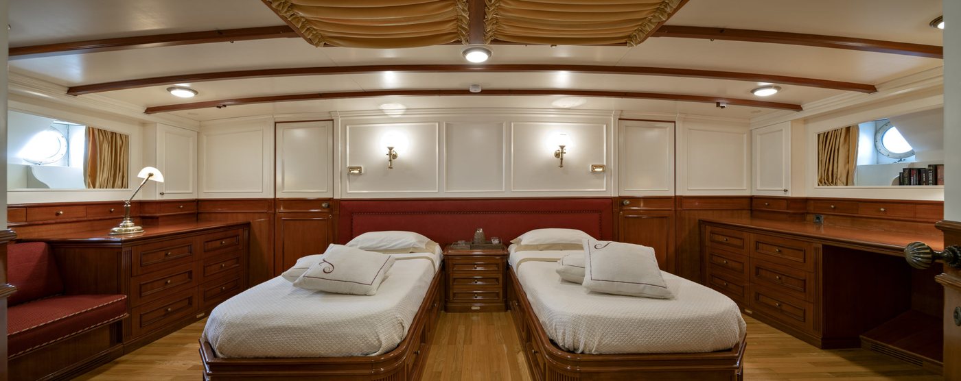 S/Y Invader – Kabine