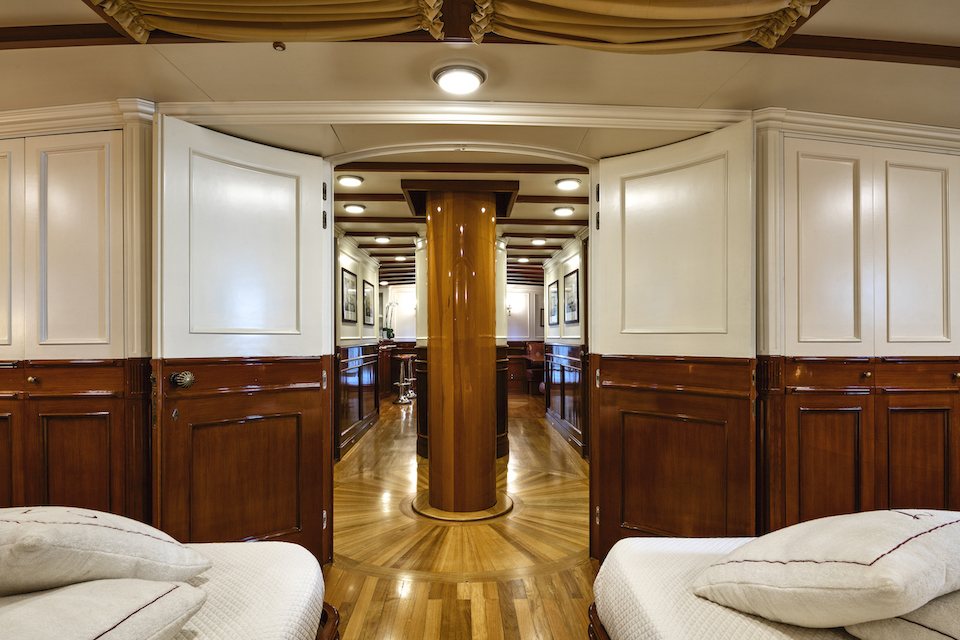S/Y Invader – Blick aus der Kabine