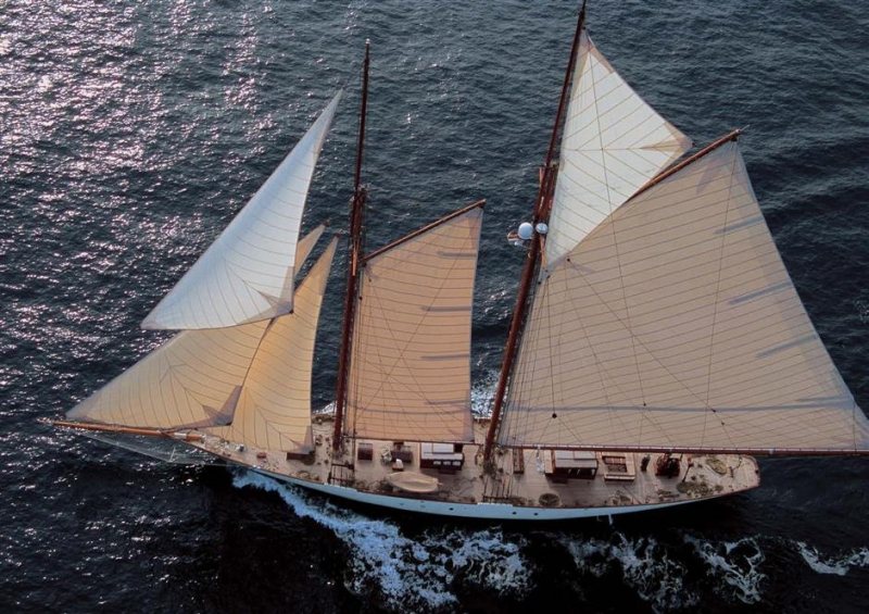S/Y Invader – unter Segeln